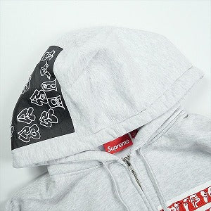SUPREME シュプリーム 25FW 176 Zip Up Hooded Sweatshirt Ash Grey ジップパーカー 薄灰 Size 【L】 【新古品・未使用品】 20830067