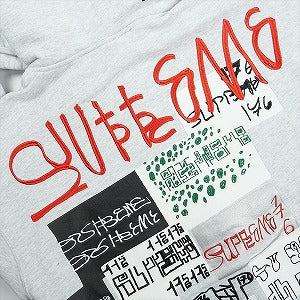 SUPREME シュプリーム 25FW 176 Zip Up Hooded Sweatshirt Ash Grey ジップパーカー 薄灰 Size 【L】 【新古品・未使用品】 20830067