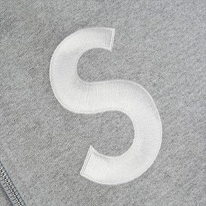 SUPREME シュプリーム 25FW S Logo Zip Up Hooded Sweatshirt Heather Grey ジップパーカー 薄灰 Size 【L】 【新古品・未使用品】 20830069