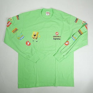 SUPREME シュプリーム ×SpongeBob SquarePants ×Castelli 25SS Racing L/S Tee Lime ロンT ライムグリーン Size 【M】 【新古品・未使用品】 20830071