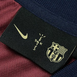 Travis Scott トラヴィス・スコット 25FW ×NIKE×FC Barcelona Retro 2000/01 Home Skeleton Jersey Burgundy ジャージ バーガンディー Size 【XL】 【新古品・未使用品】 20830088