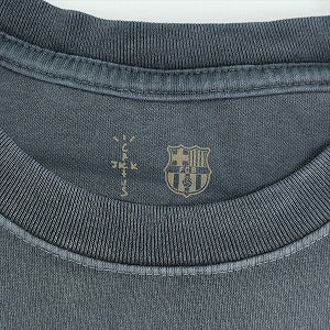 Travis Scott トラヴィス・スコット ×NIKE×FC Barcelona 25FW Washed Spray Logo Tee Grey Tシャツ 灰 Size 【XL】 【新古品・未使用品】 20830095