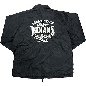 TOKYO INDIANS MC トウキョウインディアンズモーターサイクル Timc Inc. 東京インディアンズ Coach Jacket コーチジャケット 黒 Size 【L】 【中古品-良い】 20830101