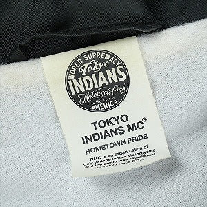 TOKYO INDIANS MC トウキョウインディアンズモーターサイクル Timc Inc. 東京インディアンズ Coach Jacket コーチジャケット 黒 Size 【L】 【中古品-良い】 20830101