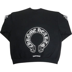 CHROME HEARTS クロム・ハーツ HORSESHOE CREW SWEAT BLACK クルーネックスウェット 黒 Size 【M】 【新古品・未使用品】 20830103