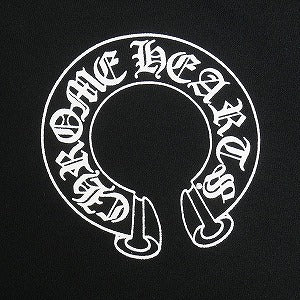 CHROME HEARTS クロム・ハーツ HORSESHOE CREW SWEAT BLACK クルーネックスウェット 黒 Size 【M】 【新古品・未使用品】 20830103