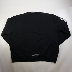 CHROME HEARTS クロム・ハーツ NECK LOGO CREW SWEAT BLACK クルーネックスウェット 黒 Size 【M】 【新古品・未使用品】 20830104