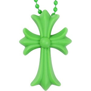 CHROME HEARTS クロム・ハーツ PLSTC CH CRS SML BALL CHAIN GREEN ネックレス 緑 Size 【フリー】 【新古品・未使用品】 20830107