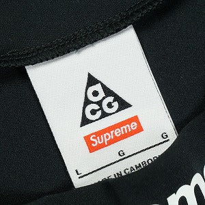SUPREME シュプリーム ×NIKE ACG 22AW Jersey Black ロンT 黒 Size 【L】 【中古品-ほぼ新品】 20830114