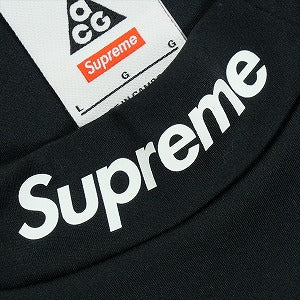 SUPREME シュプリーム ×NIKE ACG 22AW Jersey Black ロンT 黒 Size 【L】 【中古品-ほぼ新品】 20830114