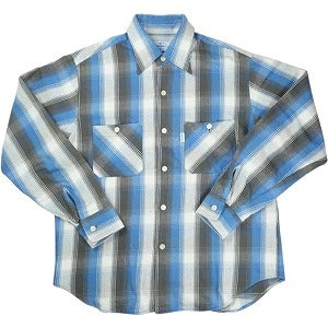SubCulture サブカルチャー FLANNEL CHECK SHIRT SCTP-S2508 長袖シャツ 青 Size 【M】 【中古品-良い】 20830119