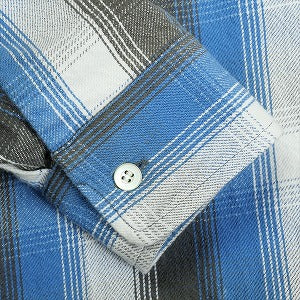 SubCulture サブカルチャー FLANNEL CHECK SHIRT SCTP-S2508 長袖シャツ 青 Size 【M】 【中古品-良い】 20830119