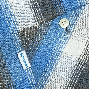 SubCulture サブカルチャー FLANNEL CHECK SHIRT SCTP-S2508 長袖シャツ 青 Size 【M】 【中古品-良い】 20830119