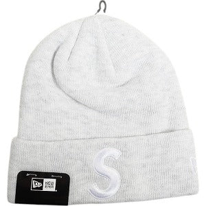 SUPREME シュプリーム 24AW New Era S Logo Beanie Ash Grey ビーニー 薄灰 Size 【フリー】 【新古品・未使用品】 20830121