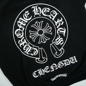 CHROME HEARTS クロム・ハーツ CHENGDU HORSESHOE FULL ZIP HOODIE BLACK チェンドゥ限定ジップパーカー 黒 Size 【XS】 【新古品・未使用品】 20830127