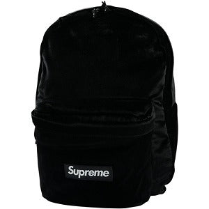 SUPREME シュプリーム 25FW Velvet Backpack Black バックパック 黒 Size 【フリー】 【新古品・未使用品】 20830139