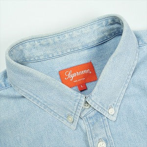 SUPREME シュプリーム Chambray Denim Shirt Light Indigo 長袖シャツ インディゴ Size 【L】 【中古品-非常に良い】 20830149
