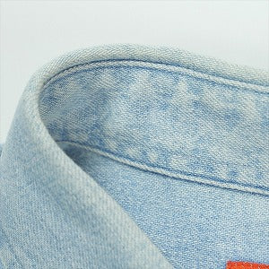 SUPREME シュプリーム Chambray Denim Shirt Light Indigo 長袖シャツ インディゴ Size 【L】 【中古品-非常に良い】 20830149