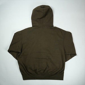SUPREME シュプリーム 25FW Small Box Zip Up Hooded Sweatshirt Dark Brown ジップパーカー 茶 Size 【L】 【新古品・未使用品】 20830158