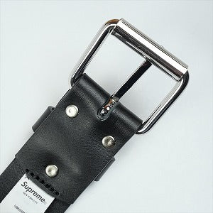 SUPREME シュプリーム 25FW Repeat Leather Belt Black ベルト 黒 Size 【L】 【新古品・未使用品】 20830160