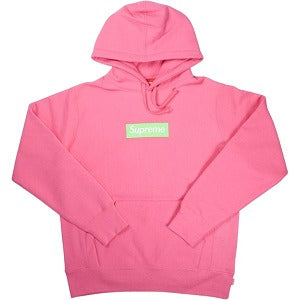 SUPREME シュプリーム 17AW Box Logo Hooded Sweatshirt Magenta ボックスロゴパーカー ピンク Size 【M】 【新古品・未使用品】 20830164