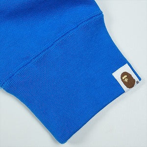 A BATHING APE ア ベイシング エイプ RELAXED FIT PULLOVER HOODIE パーカー 青 Size 【M】 【新古品・未使用品】 20830169