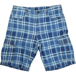 A BATHING APE ア ベイシング エイプ CHECK 6 POCKET DENIM SHORTS デニムショーツ インディゴ Size 【M】 【新古品・未使用品】 20830170