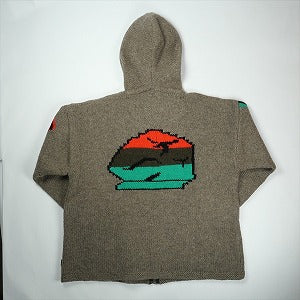 STUSSY ステューシー ×DENIM TEARS SWEATER ジップアップセーター 灰 Size 【L】 【新古品・未使用品】 20830171