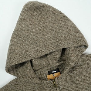 STUSSY ステューシー ×DENIM TEARS SWEATER ジップアップセーター 灰 Size 【L】 【新古品・未使用品】 20830171