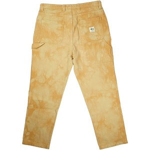 STUSSY ステューシー DYED WORK PANT ダブルニーペインターパンツ 茶 Size 【W32】 【新古品・未使用品】 20830172