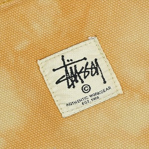 STUSSY ステューシー DYED WORK PANT ダブルニーペインターパンツ 茶 Size 【W32】 【新古品・未使用品】 20830172