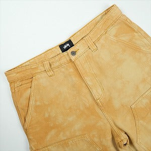 STUSSY ステューシー DYED WORK PANT ダブルニーペインターパンツ 茶 Size 【W32】 【新古品・未使用品】 20830172