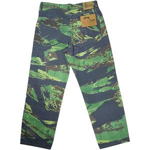 STUSSY ステューシー TIGRIS CANVAS BIG OL JEANS デニムパンツ 緑 Size 【W32】 【新古品・未使用品】 20830173