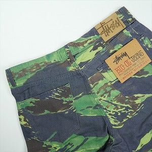 STUSSY ステューシー TIGRIS CANVAS BIG OL JEANS デニムパンツ 緑 Size 【W32】 【新古品・未使用品】 20830173