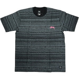 STUSSY ステューシー TOM CROSS TOMTOM柄Tシャツ 黒 Size 【L】 【新古品・未使用品】 20830179