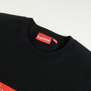 SUPREME シュプリーム 22AW Box Logo Crewneck Black クルーネックスウェット 黒赤 Size 【M】 【新古品・未使用品】 20830199