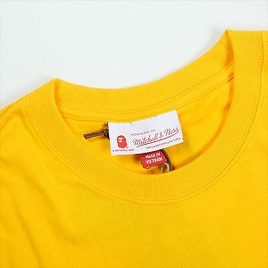 A BATHING APE ア ベイシング エイプ ×MITCHELL & NESS NBA 25AW LOS ANGELES LAKERS TEE YELLOW Tシャツ 黄 Size 【XL】 【新古品・未使用品】 20830212