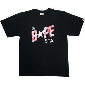 A BATHING APE ア ベイシング エイプ 25AW ABC CAMO BAPE STA LOGO TEE BLACK ABCサル迷彩柄Tシャツ 黒 Size 【XL】 【新古品・未使用品】 20830216