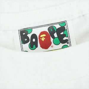 A BATHING APE ア ベイシング エイプ 25AW ABC CAMO BAPE STA LOGO TEE WHITE ABCサル迷彩柄Tシャツ 白 Size 【L】 【新古品・未使用品】 20830217