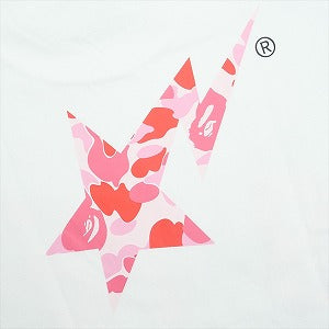 A BATHING APE ア ベイシング エイプ 25AW ABC CAMO BAPE STA LOGO TEE WHITE ABCサル迷彩柄Tシャツ 白 Size 【L】 【新古品・未使用品】 20830217