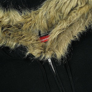 SUPREME シュプリーム 25FW Faux Fur Zip Up Hooded Sweatshirt Black ジップパーカー 黒 Size 【L】 【新古品・未使用品】 20830219