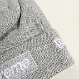 SUPREME シュプリーム 24AW New Era Box Logo Beanie Heather Grey ボックスロゴビーニー 灰 Size 【フリー】 【新古品・未使用品】 20830223