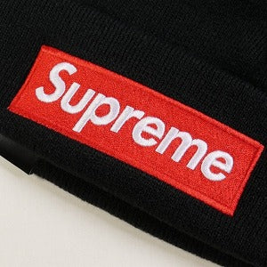SUPREME シュプリーム 22AW New Era Box Logo Beanie Black ボックスロゴビーニー 黒赤 Size 【フリー】 【新古品・未使用品】 20830225