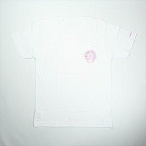 CHROME HEARTS クロム・ハーツ HORSESHOE S/S TEE WHITE/PINK Tシャツ 白 Size 【L】 【新古品・未使用品】 20830231