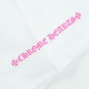 CHROME HEARTS クロム・ハーツ HORSESHOE S/S TEE WHITE/PINK Tシャツ 白 Size 【L】 【新古品・未使用品】 20830231