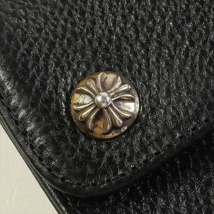 CHROME HEARTS クロム・ハーツ HVY WT LTHR WAVE MINI WALLET ミニウォレット 黒 Size 【フリー】 【新古品・未使用品】 20830232