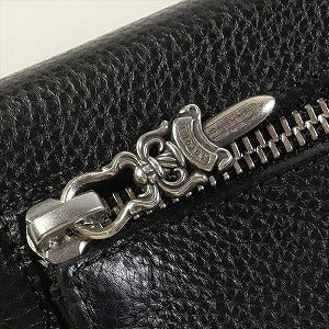 CHROME HEARTS クロム・ハーツ HVY WT LTHR WAVE MINI WALLET ミニウォレット 黒 Size 【フリー】 【新古品・未使用品】 20830232