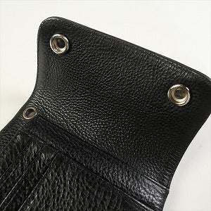CHROME HEARTS クロム・ハーツ HVY WT LTHR WAVE MINI WALLET ミニウォレット 黒 Size 【フリー】 【新古品・未使用品】 20830232