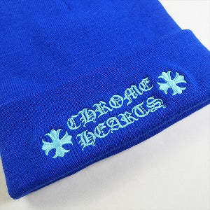 CHROME HEARTS クロム・ハーツ WATCH CAP BLUE ビーニー 青 Size 【フリー】 【新古品・未使用品】 20830242