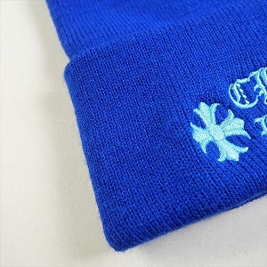 CHROME HEARTS クロム・ハーツ WATCH CAP BLUE ビーニー 青 Size 【フリー】 【新古品・未使用品】 20830242